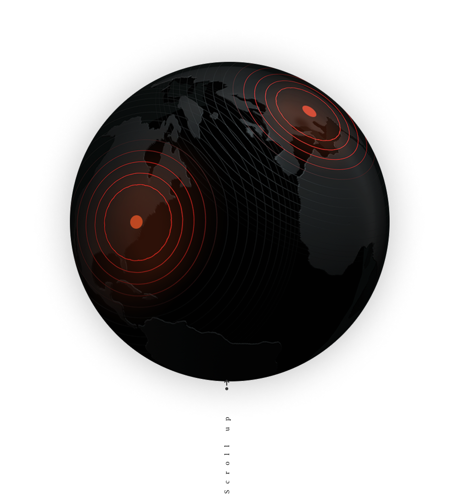 AI Globe Visualization